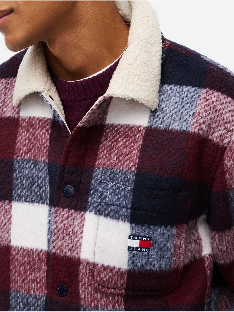Veste coupe droite - tommy jeans Multicolore - Kiabi