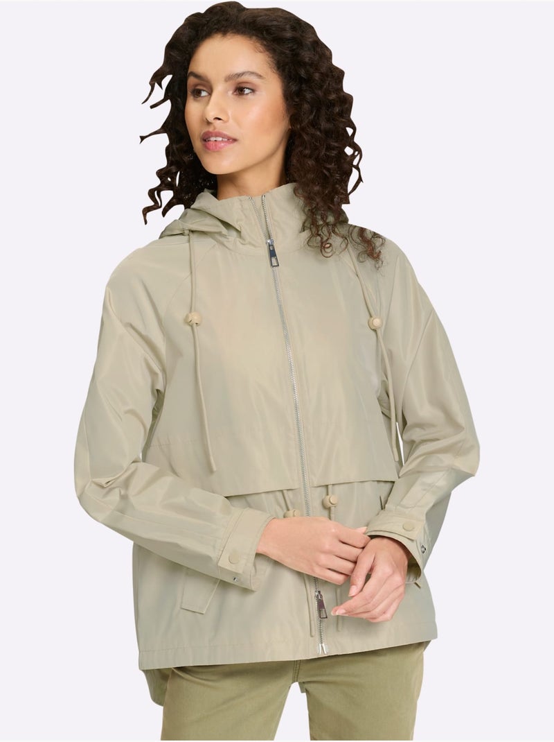 Veste Coupe En A - Taille Standard - Helline Sable - Kiabi