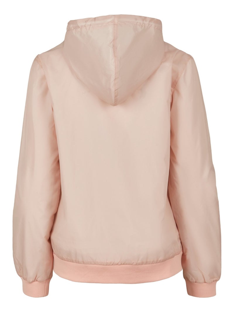 Veste coupe-vent - build your brand Rose clair - Kiabi