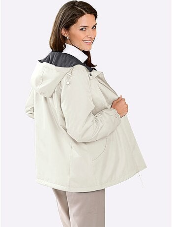 Veste coupe-vent et imperméable avec capuche et poches extensibles - Taille standard - Witt