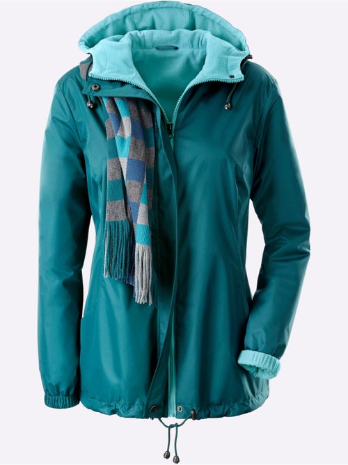 Veste coupe-vent et imperméable avec capuche et poches extensibles - Taille standard - Witt - Kiabi Veste coupe-vent et imperméable avec capuche et poches extensibles - Taille standard - Witt - Kiabi
