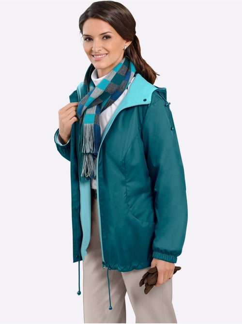 Veste coupe-vent et imperméable avec capuche et poches extensibles - Taille standard - Witt - Kiabi Veste coupe-vent et imperméable avec capuche et poches extensibles - Taille standard - Witt - Kiabi