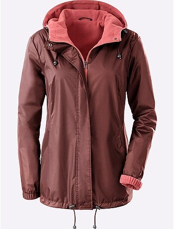 Veste coupe-vent et imperméable avec capuche et poches extensibles - Taille standard - Witt