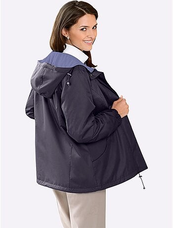 Veste coupe-vent et imperméable avec capuche et poches pratiques - Taille courte - Witt
