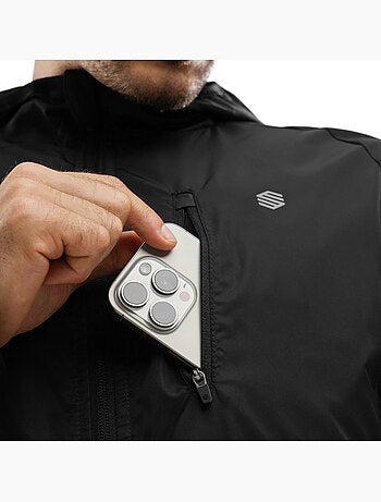 Veste coupe-vent fitness homme fitness homme grand marathon