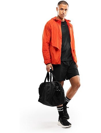 Veste coupe-vent running homme fitness homme bund brick