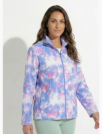 Veste coupe-vent zippée à capuche - afibel