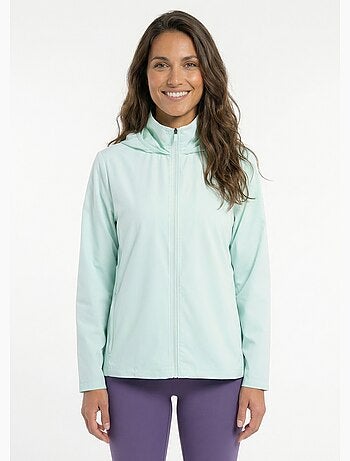 Veste coupe-vent zippée à capuche - afibel