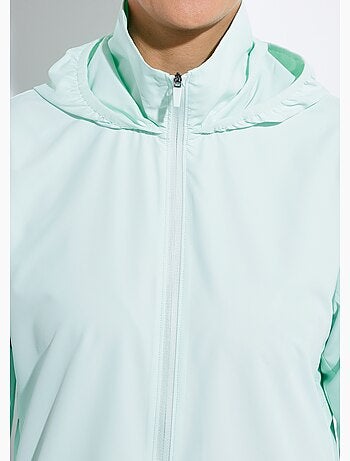 Veste coupe-vent zippée à capuche - afibel