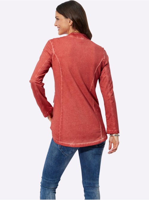 Veste courte à col montant et boutons décoratifs - Taille standard - Witt - Kiabi