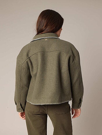 Veste courte au style bohème 'Deeluxe'