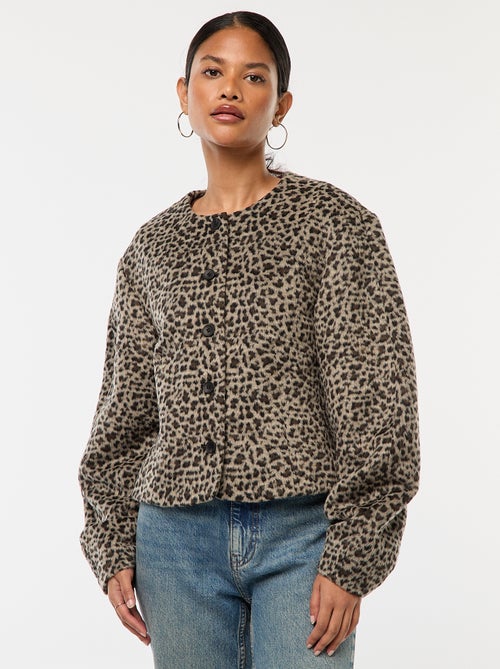 Veste courte boutonnée 'JDY' - Kiabi