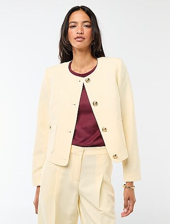 Veste courte de cérémonie unie