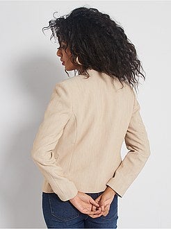 Veste courte de tailleur - Kiabi