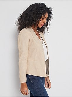 Veste courte de tailleur - Kiabi