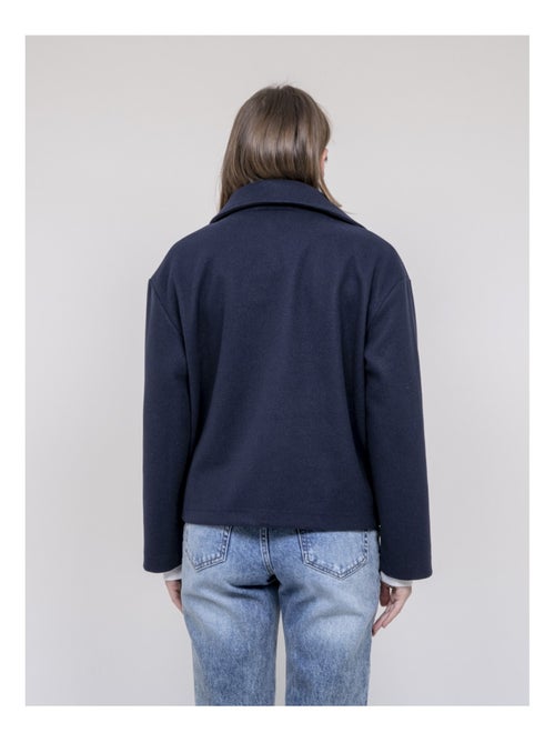 Veste courte effet laine UPARLIE - Kiabi