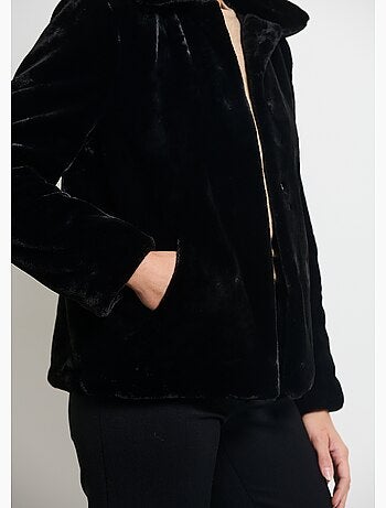 Veste courte en fausse fourrure - AFIBEL