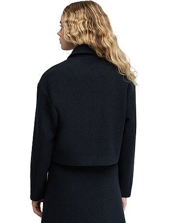 Veste courte en laine femme femme strodet-w