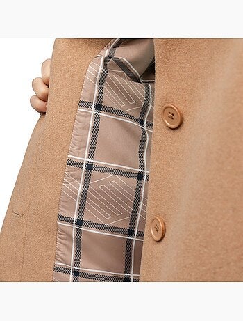 Veste courte en laine femme femme strodet-w sand