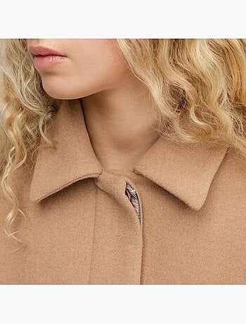 Veste courte en laine femme femme strodet-w sand
