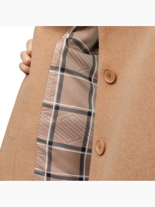 Veste courte en laine femme femme strodet-w sand - Kiabi Veste courte en laine femme femme strodet-w sand - Kiabi