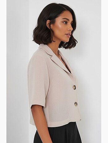 Veste courte en lin bdart
