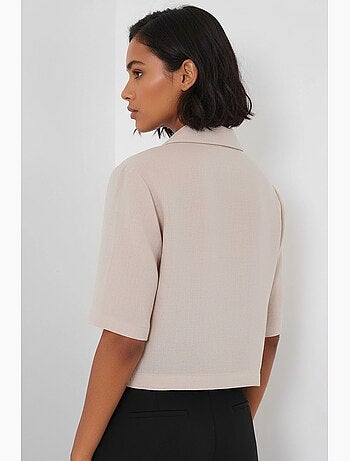 Veste courte en lin bdart