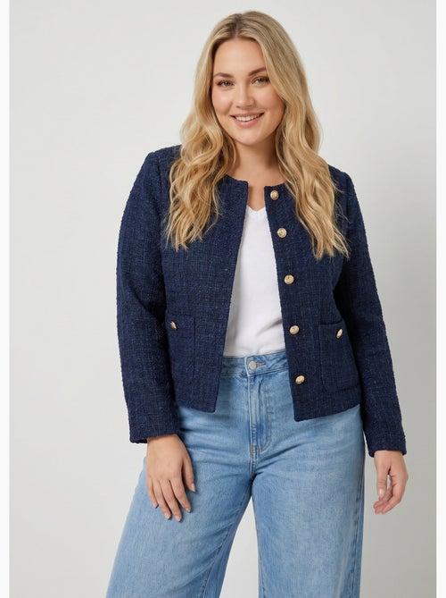 Veste courte esprit couture - afibel - Kiabi Veste courte esprit couture - afibel - Kiabi