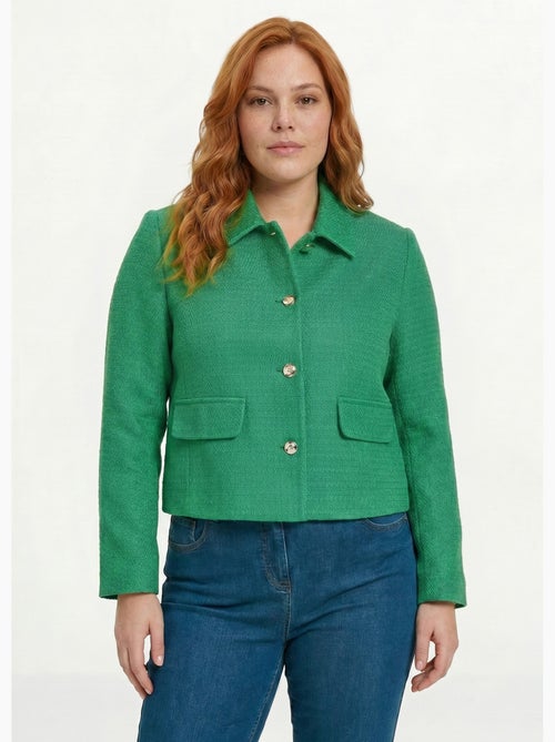 Veste courte esprit couture - afibel - Kiabi Veste courte esprit couture - afibel - Kiabi