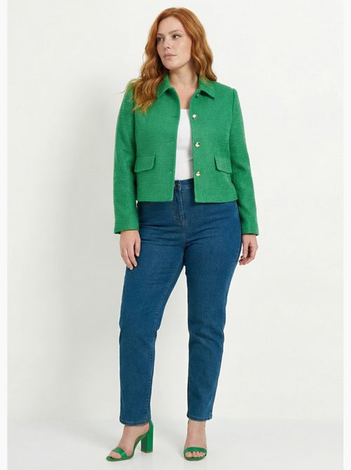 Veste courte esprit couture - afibel - Kiabi Veste courte esprit couture - afibel - Kiabi