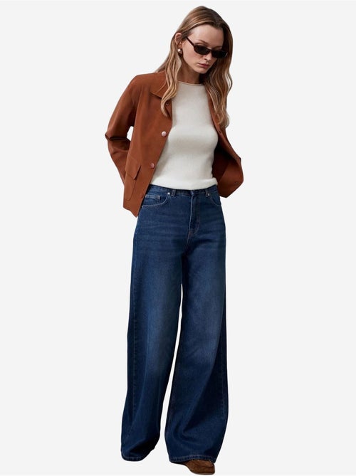 Veste courte femme en suédine dilvin - Kiabi
