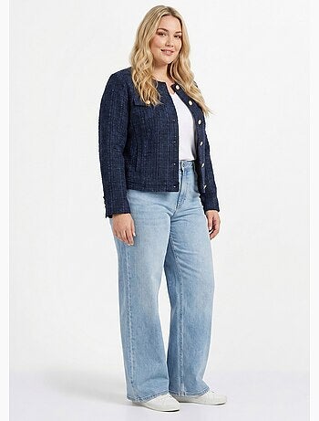 Veste courte femme esprit couture - afibel