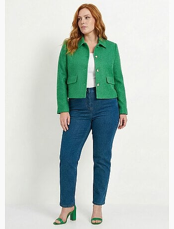 Veste courte femme esprit couture - afibel