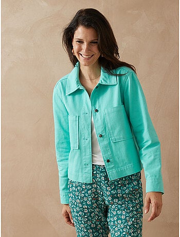 Veste courte forme boîte - DAXON