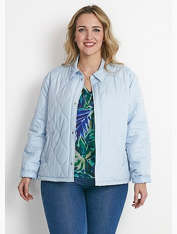 Veste courte matelassée pressionnée - AFIBEL