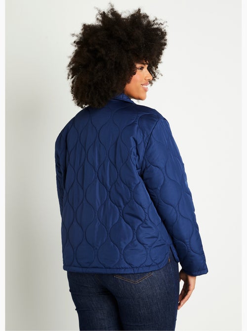 Veste courte matelassée pressionnée - AFIBEL - Kiabi