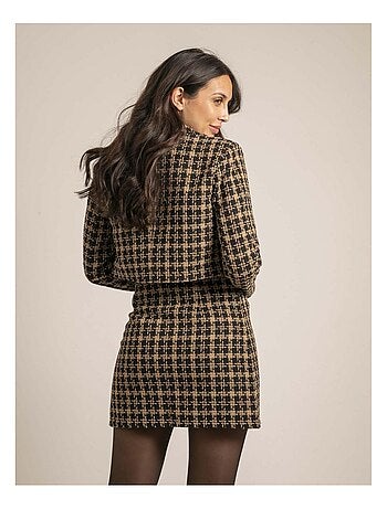 Veste courte motifs USMALIA
