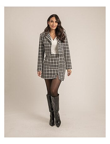 Veste courte motifs USMALIA