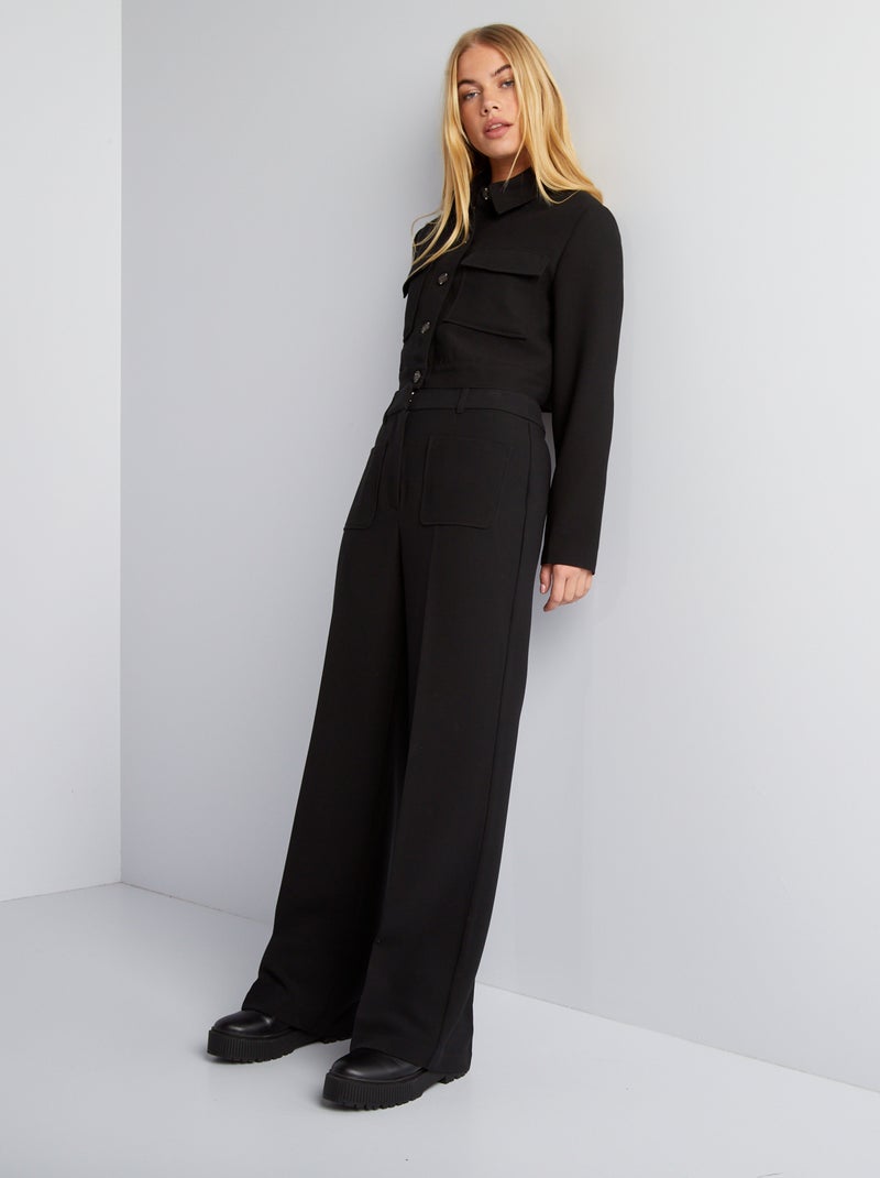 Veste Courte Noire Oliver Jung Taille 44/46 - Cardigan Femme, Neuf Avec étiquettes
