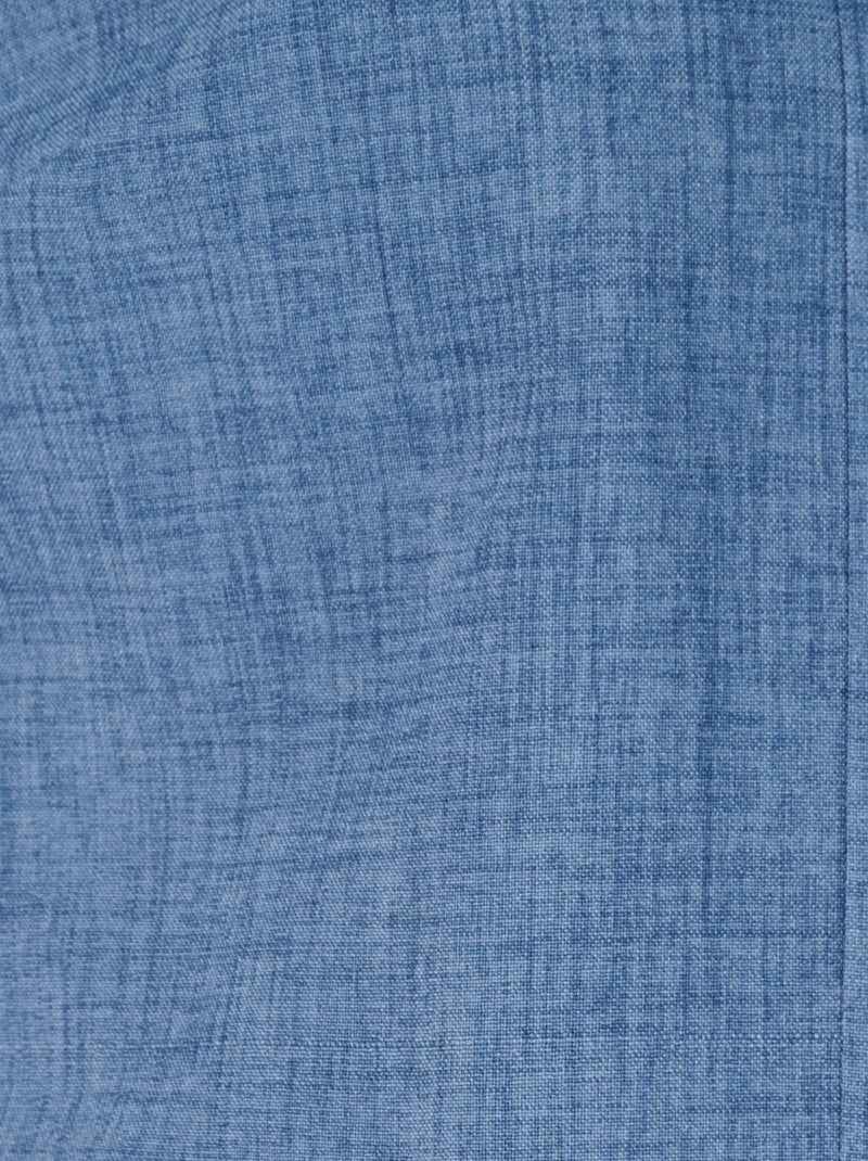 Veste courte tissu texturé - Damart Bleu - Kiabi