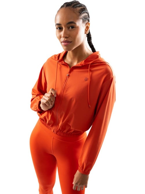 Veste courte ultralégère coupe-vent fitness femme fitness femme biscayne - Kiabi Veste courte ultralégère coupe-vent fitness femme fitness femme biscayne - Kiabi