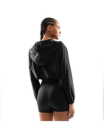 Veste courte ultralégère coupe-vent fitness femme fitness femme pando