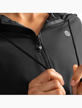 Veste courte ultralégère coupe-vent fitness femme fitness femme pando