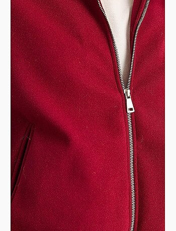 Veste courte zippée pour femme avec poches lucci