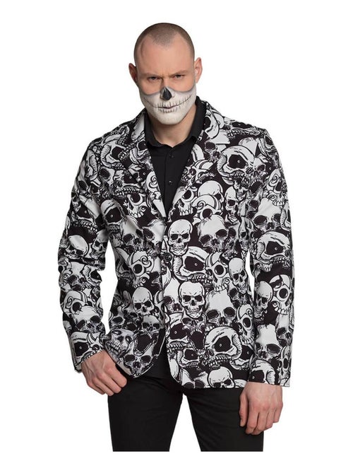 Veste crânes - Homme - Kiabi