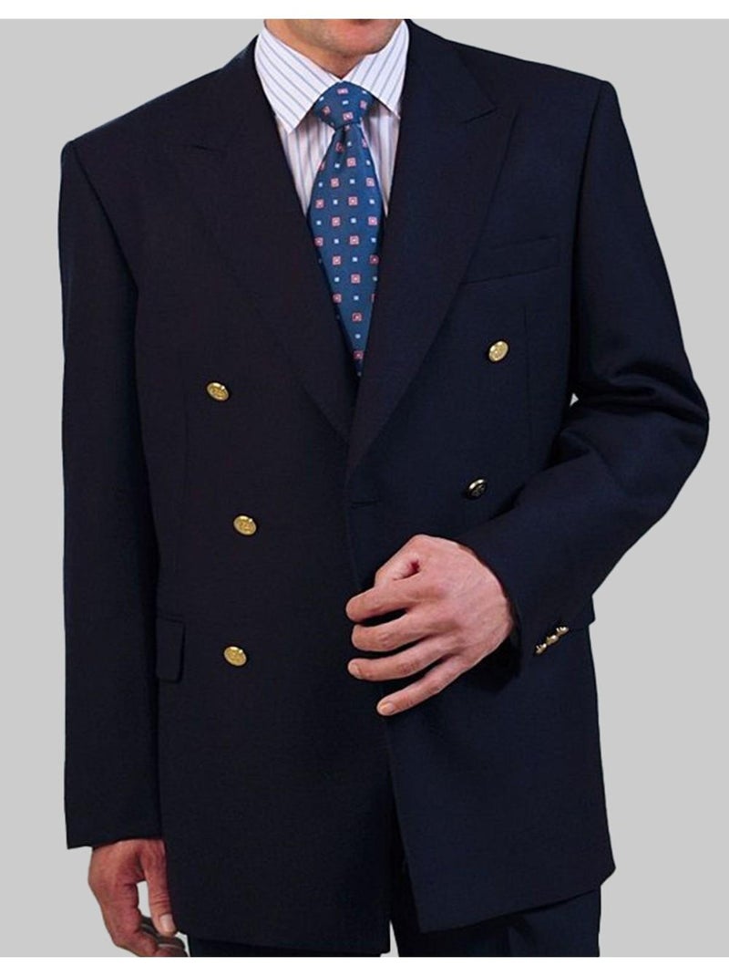 Veste croisée Kebello Bleu marine - Kiabi