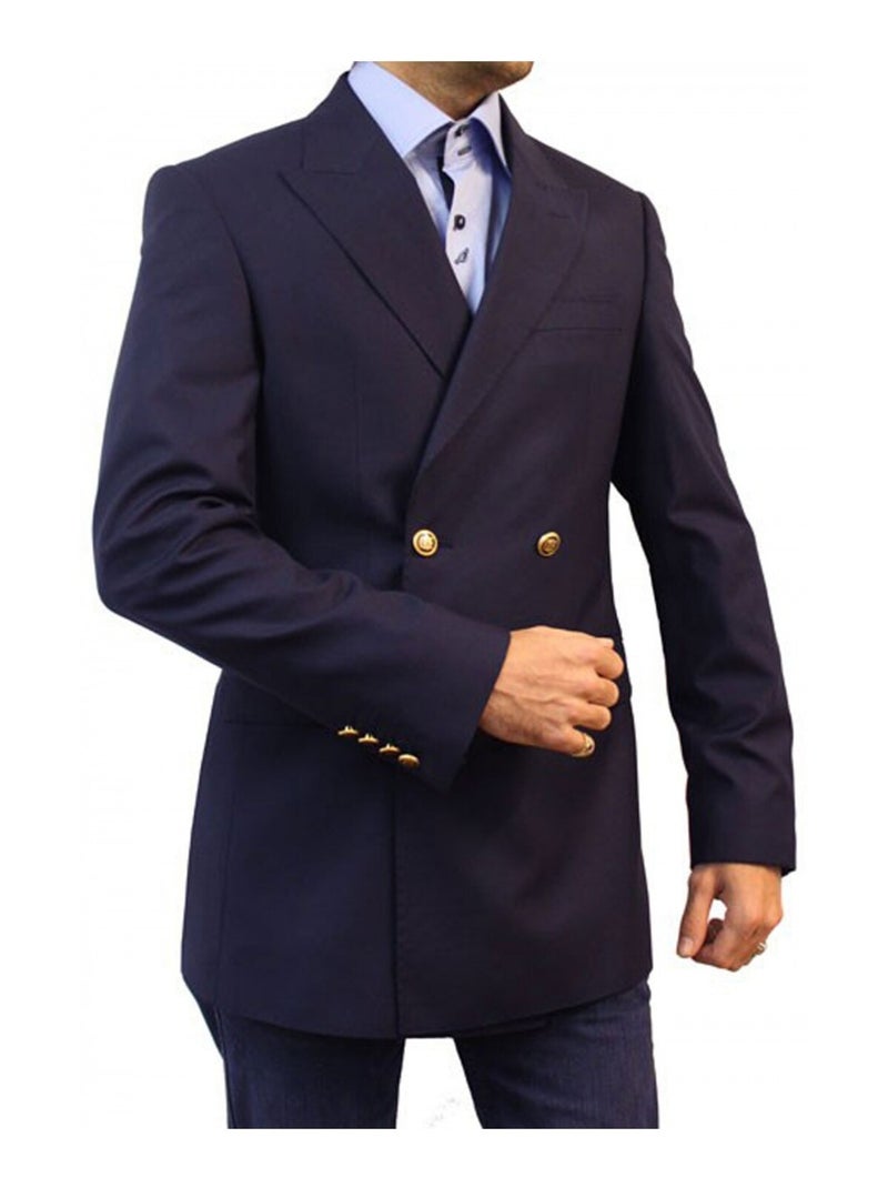 Veste croisée Kebello Bleu marine - Kiabi