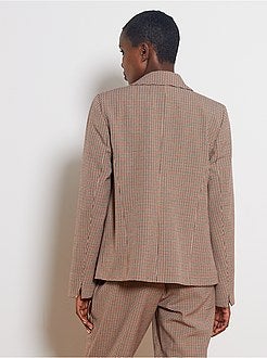 Veste de blazer pied de puce - Kiabi