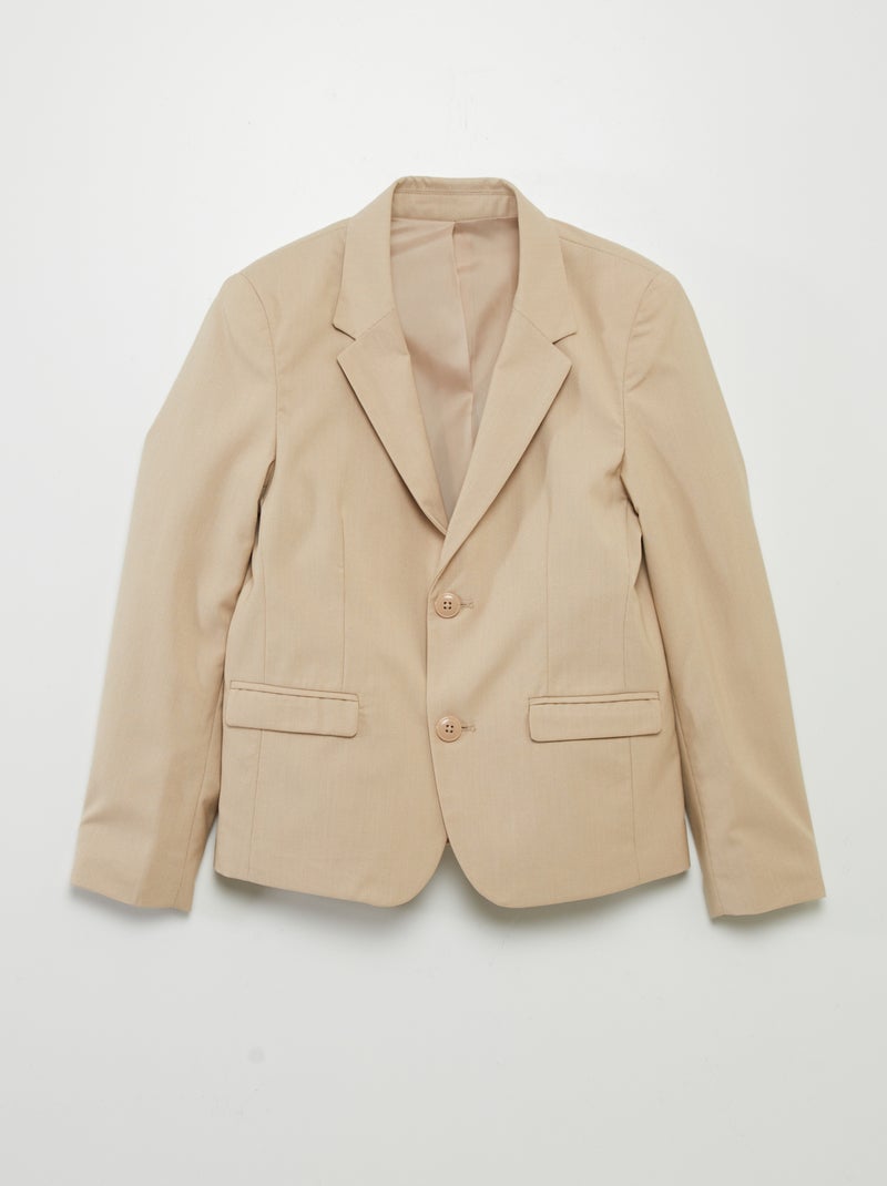 Veste de costume Beige - Kiabi