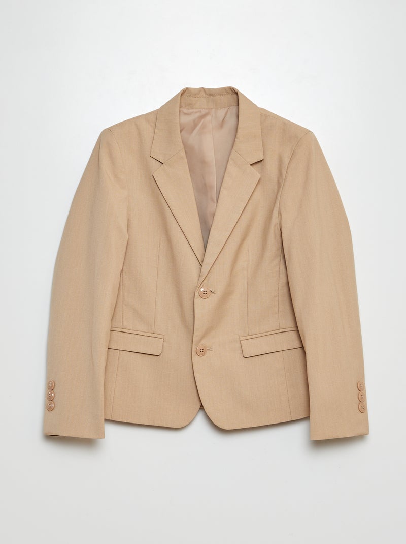 Veste de costume Beige - Kiabi